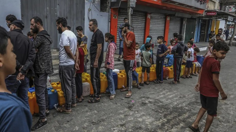 المرصد الأورومتوسطي: الاحتلال يرتكب جريمة حرب بحرمان غزة من المياه